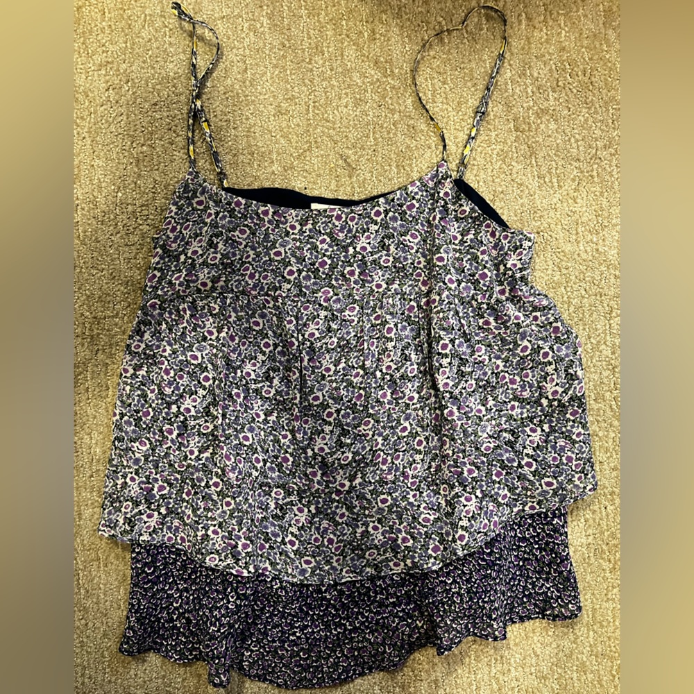 Floral tank top